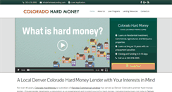 Desktop Screenshot of coloradohardmoney.com